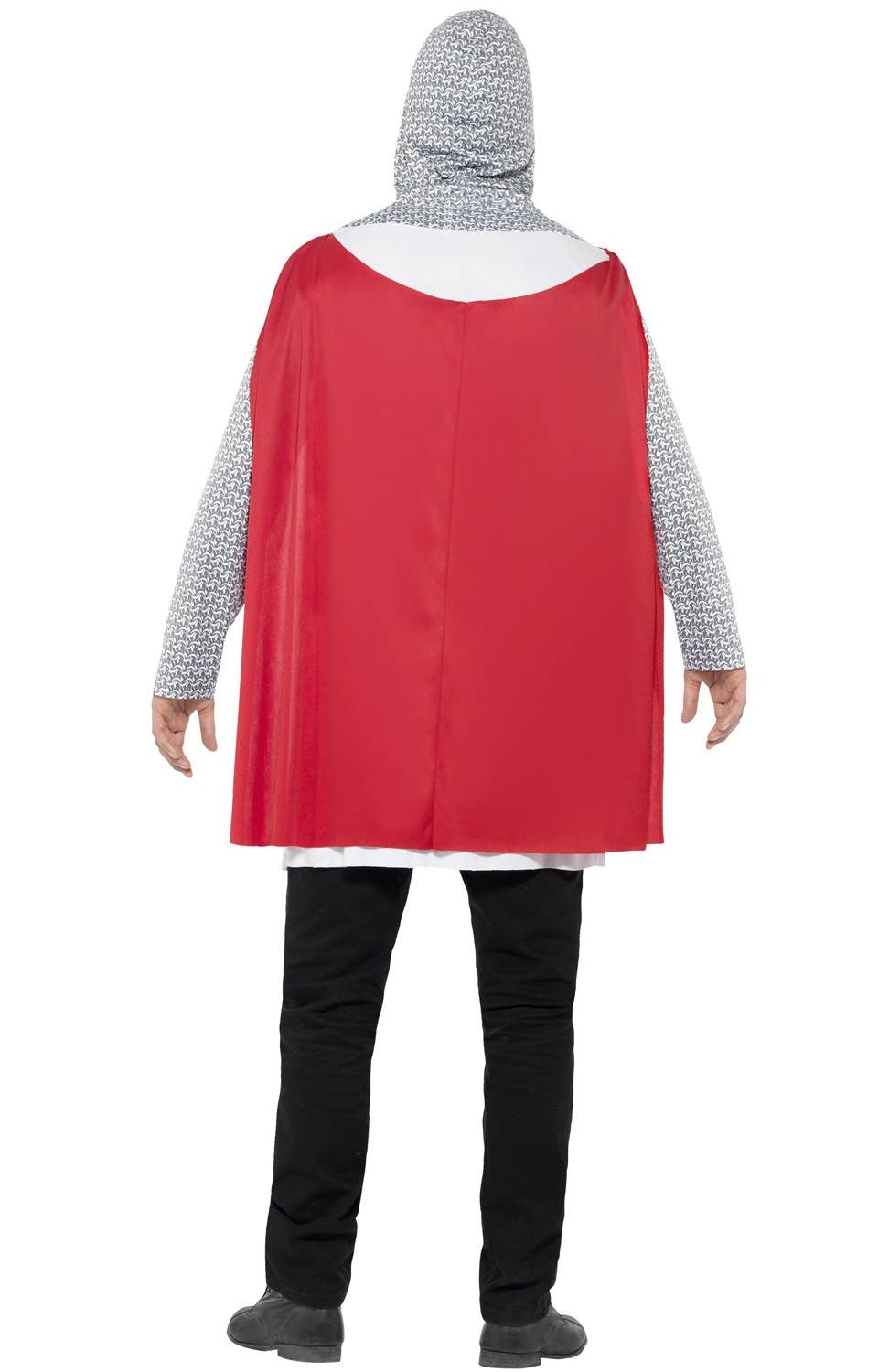Men's Noble Knight Renaissance Fancy Dress Costume Back View