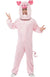 Novelty Plush Pink Pig Adults Fancy Dress Costume Front