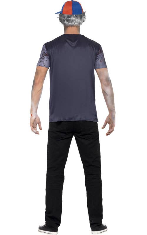 Zombie Schoolboy Men's Halloween Costume - Back Image