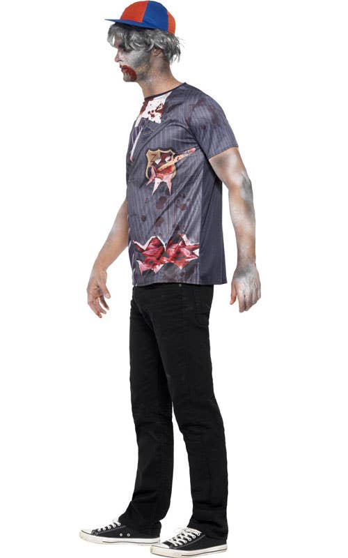 Zombie Schoolboy Men's Halloween Costume - Side Image
