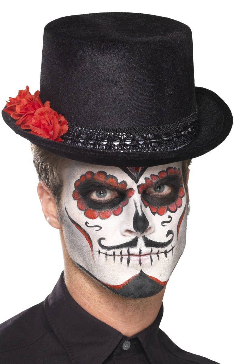 Day of the Dead Unisex Top Hat - Main Image