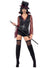 Women's Sexy Fever Vampire Halloween Fancy Dress Costume - Front Image