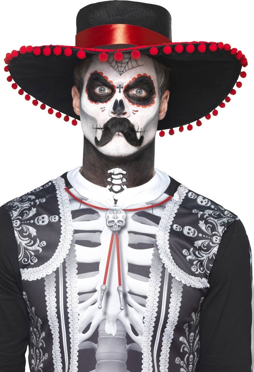 Temporary Tattoo and Facepaint Day of the Dead Makeup Kit 2