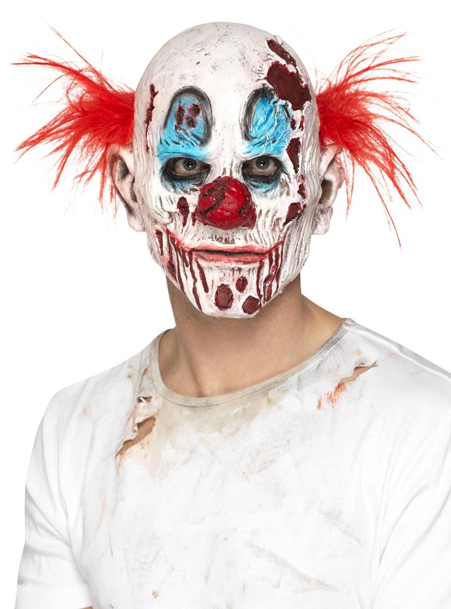 Evil Zombie Clown Halloween Latex Mask