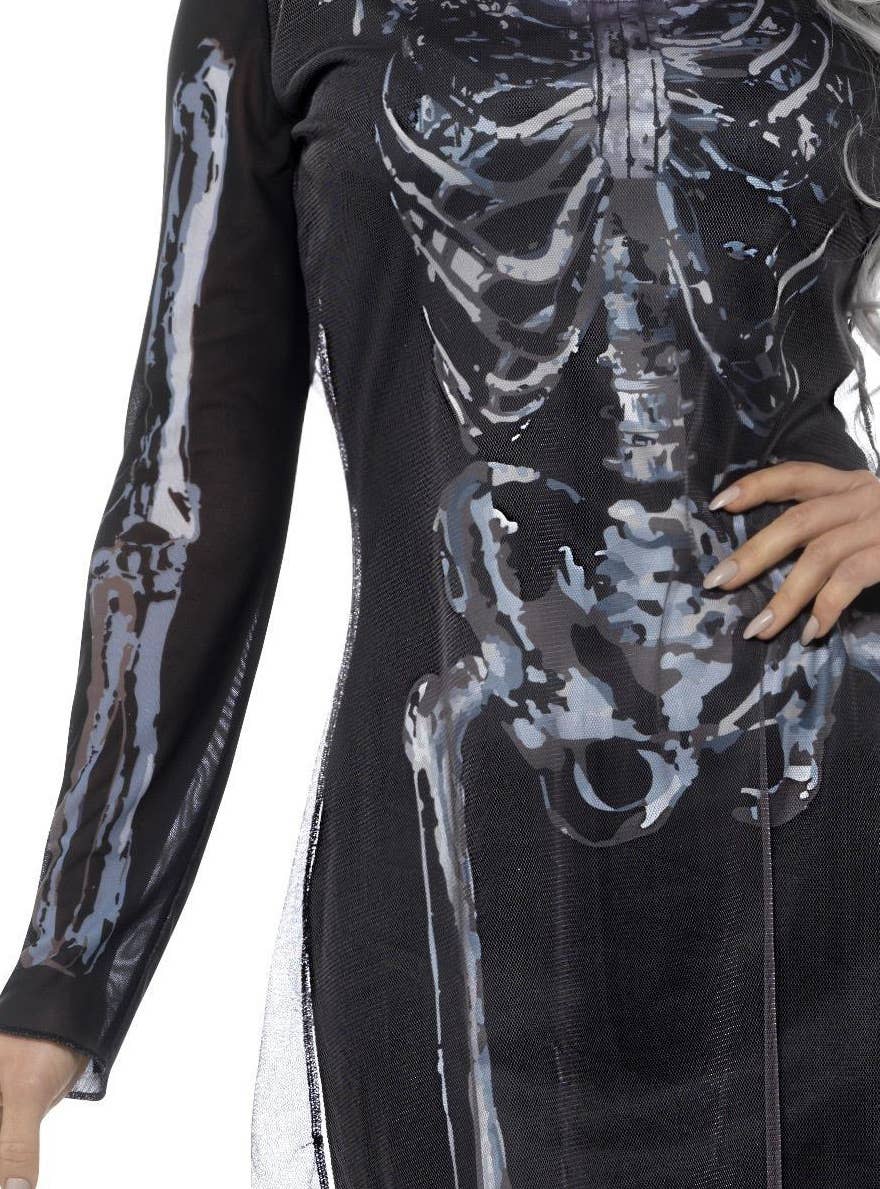Lady Skeleton Halloween Costume | Womens Skeleton Costume Dress