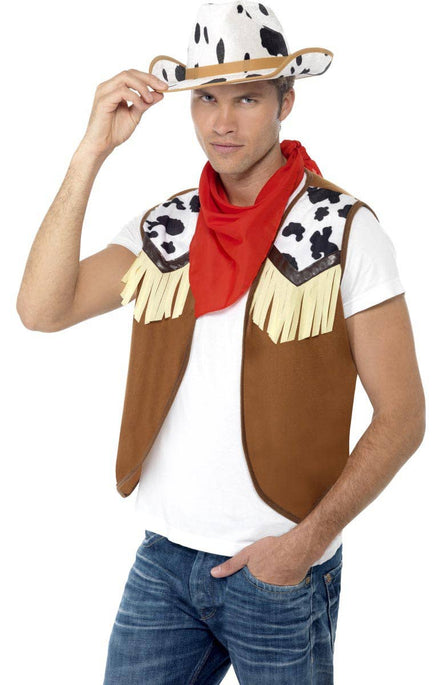 Western Cowboy Men's Costume Kit