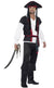 Men's Aye Aye Captain Fancy Dress Pirate Costume Image 1