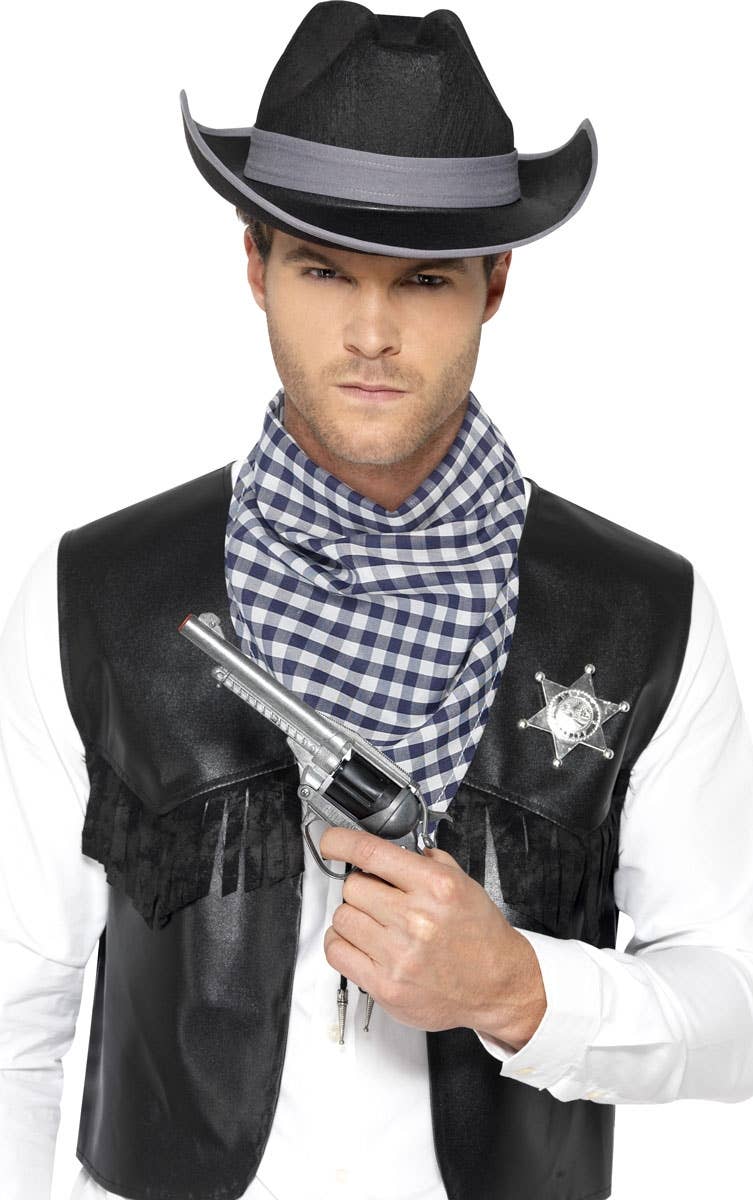 Wild West Sheriffs Kit Adult Black Wild West Sheriffs Kit Adult Black