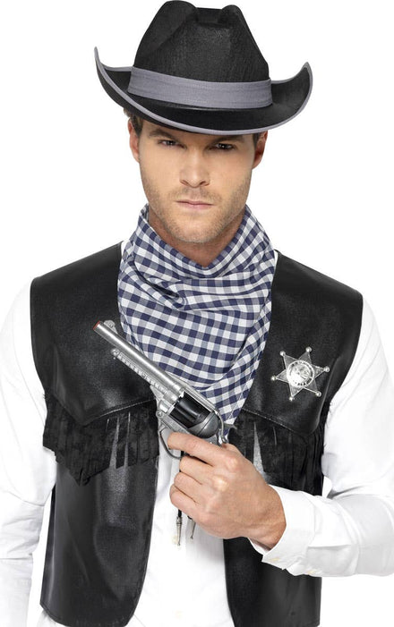 Wild West Sheriff Cowboy Costume Set for Adults