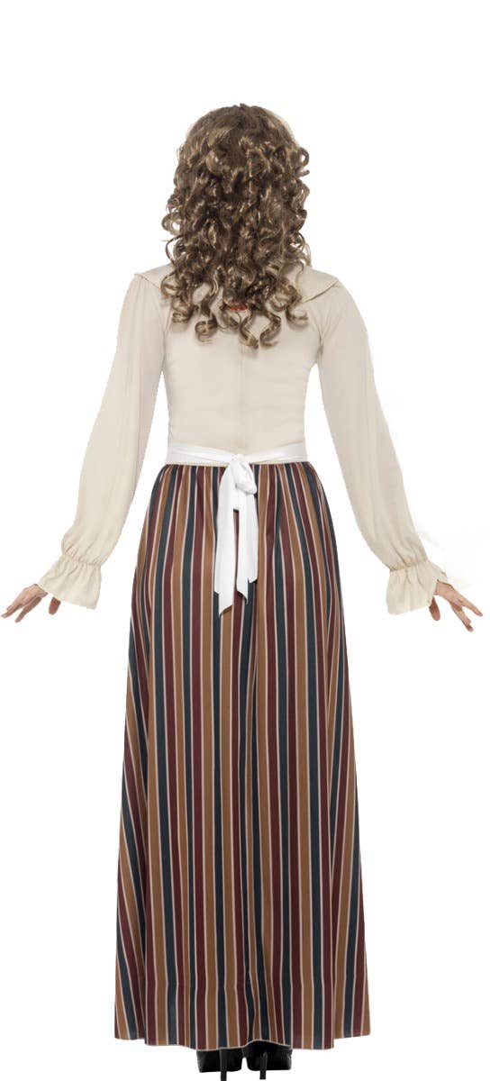 Possessed Judy Women's Evil Puppet Punch and Judy Costume Back Image