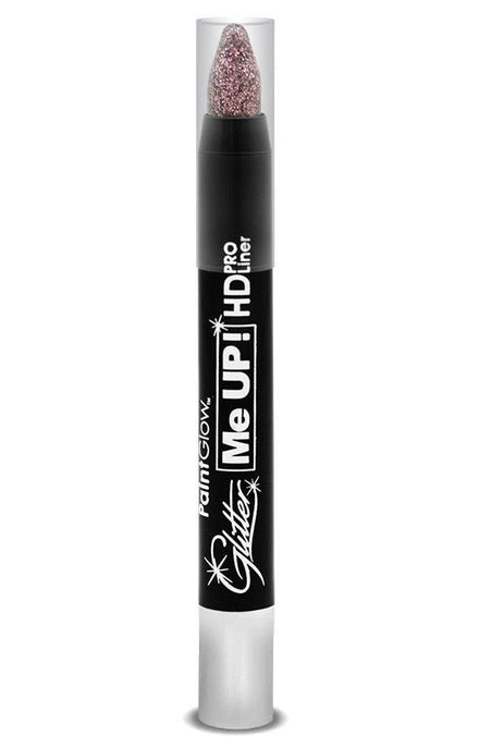 UV Reactive Pro Liner Pink Glitter Makeup Stick Main Image
