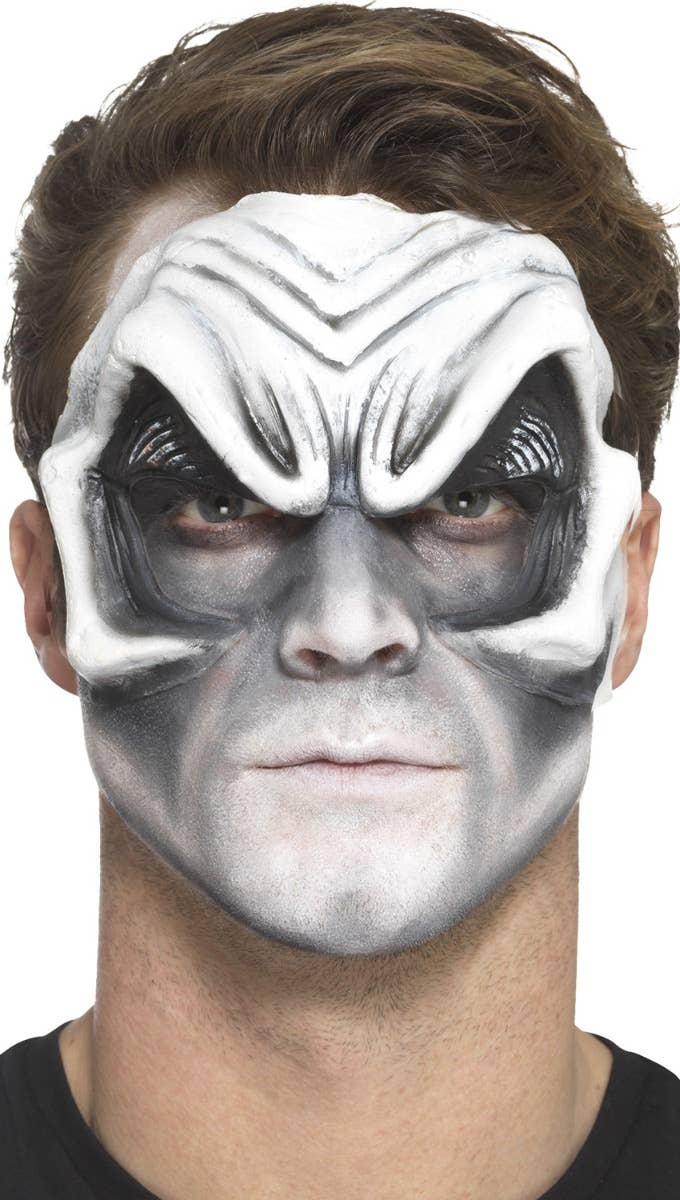 White And Black Vampire Prosthetic Halloween Special Effects Costume Accessory Image 4