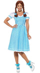 Women's Kansas Country Girl Dorothy Wizard of Oz Book Week Costume Front Image