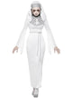 Women's Haunted Asylum Nun Halloween Fancy Dress Costume Front Image