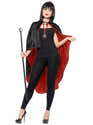 Costume Vampire Complet - Cape Noire 140cm Avec Masque Et Accessoires - 8