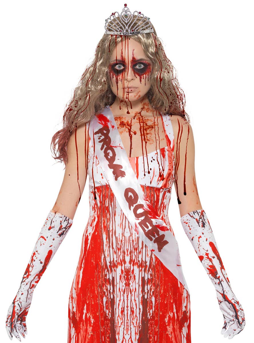 Carrie Inspired Bloody Prom Queen Costume Kit