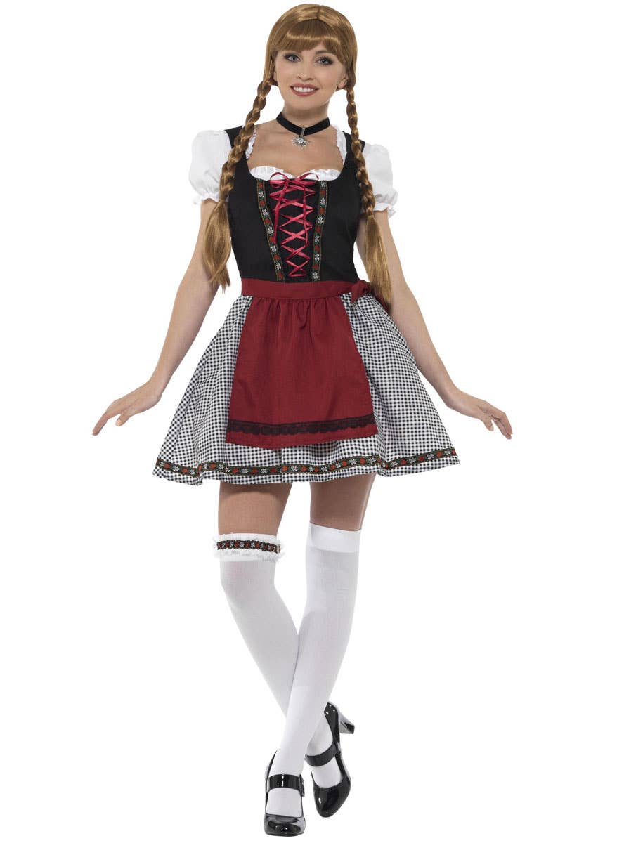 Image of Flirty Fraulein Womens Oktoberfest Costume - Front View
