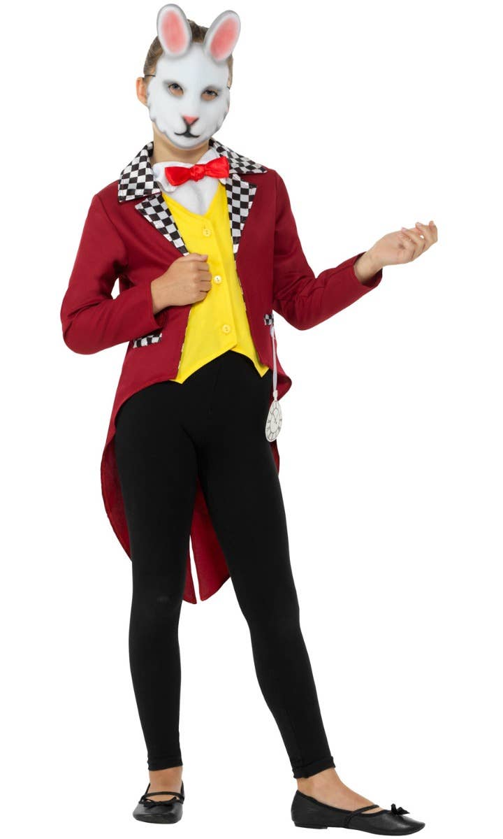 White Rabbit Girls Wonderland Book Week Costume