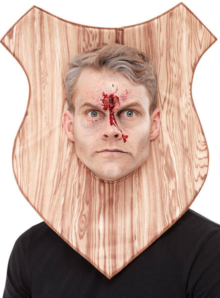 Funny Head Trophy Board Costume Accessory