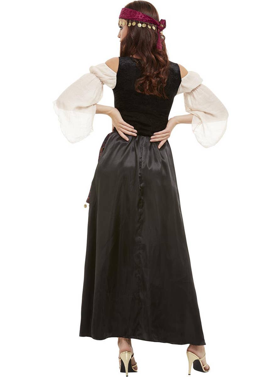 Women's Fortune Teller Costume - Back Image