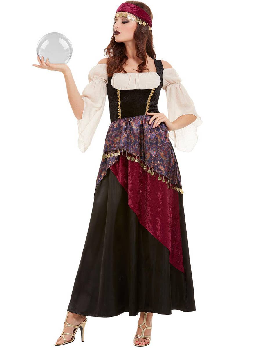 Women's Fortune Teller Costume - Front Image