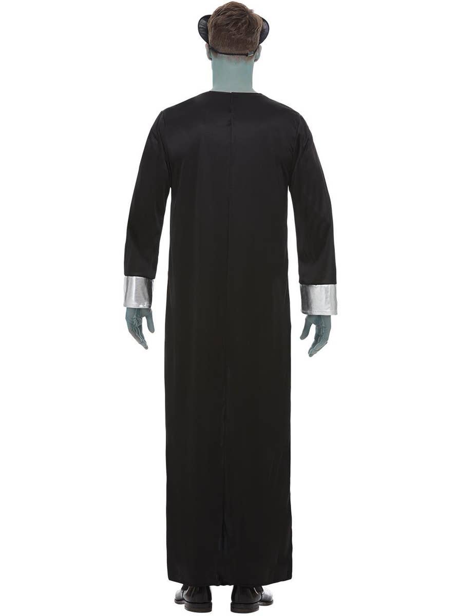 Men's Blue Alien Costume - Back Image