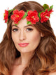 Red Hawaiian Flower Headband