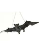 Large Hanging Plastic Bat Halloween Decoration - Main Image