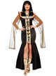 Black and Gold Cleopatra Costume for Women - Main Image