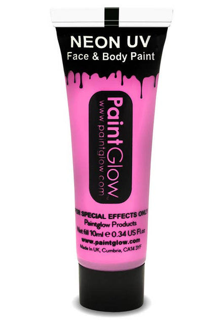 Baby Pink Blacklight Reactive Face and Body Cream Paint Main Image