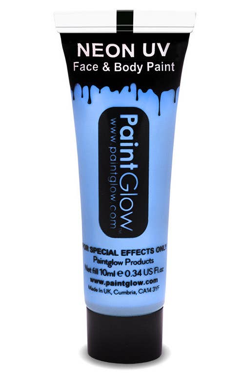 UV Light Blue Cream Makeup Baby Blue Face and Body Paint