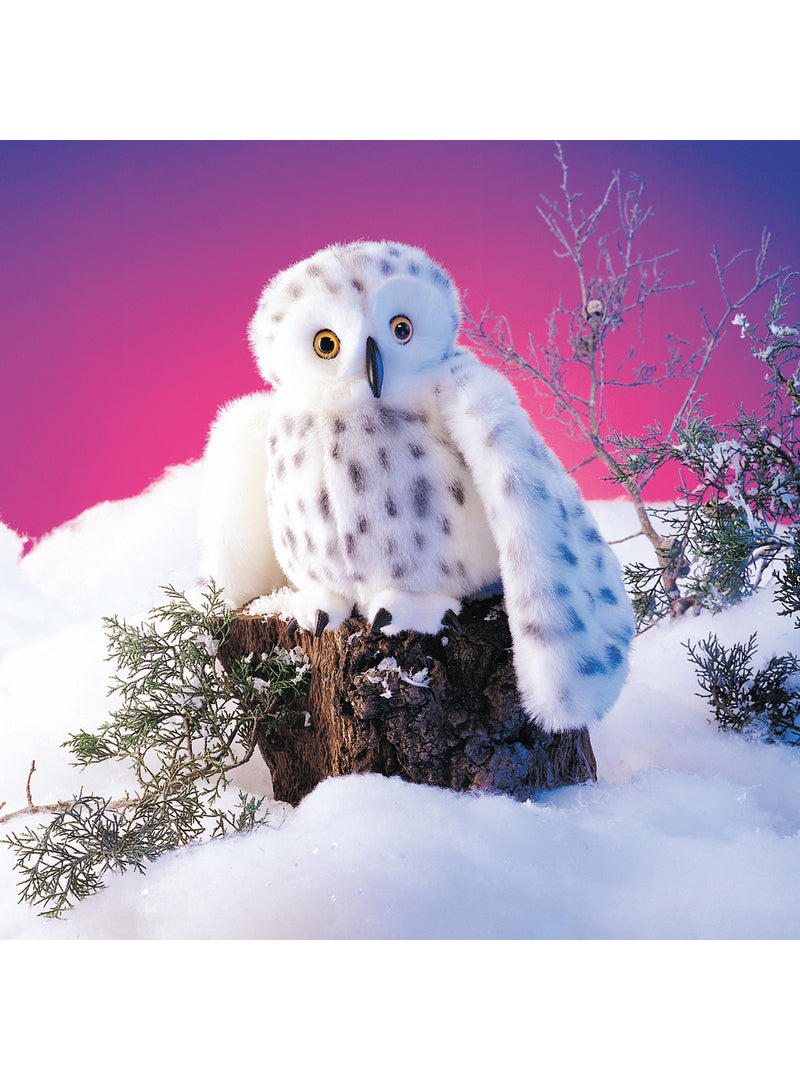 Snowy Owl Puppet - Lifestyle Image