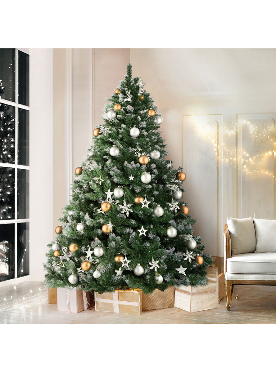 Snowy Xmas Jingle Jollys 180cm Christmas Tree Decoration - Lifestyle Image