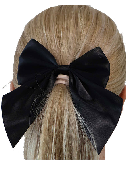 Black Hair Bow - Main Image
