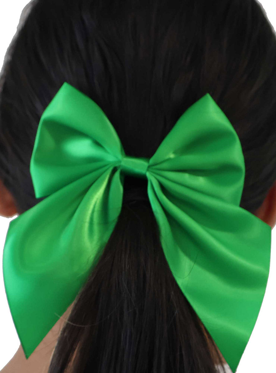 Green Hair Bow - Main Image