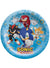 Image of Sonic The Hedgehog 23cm Round Paper Plates
