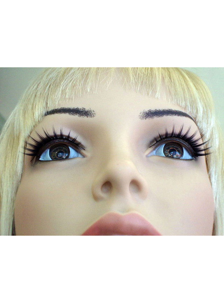 Spiky Black Stick On Eyelashes