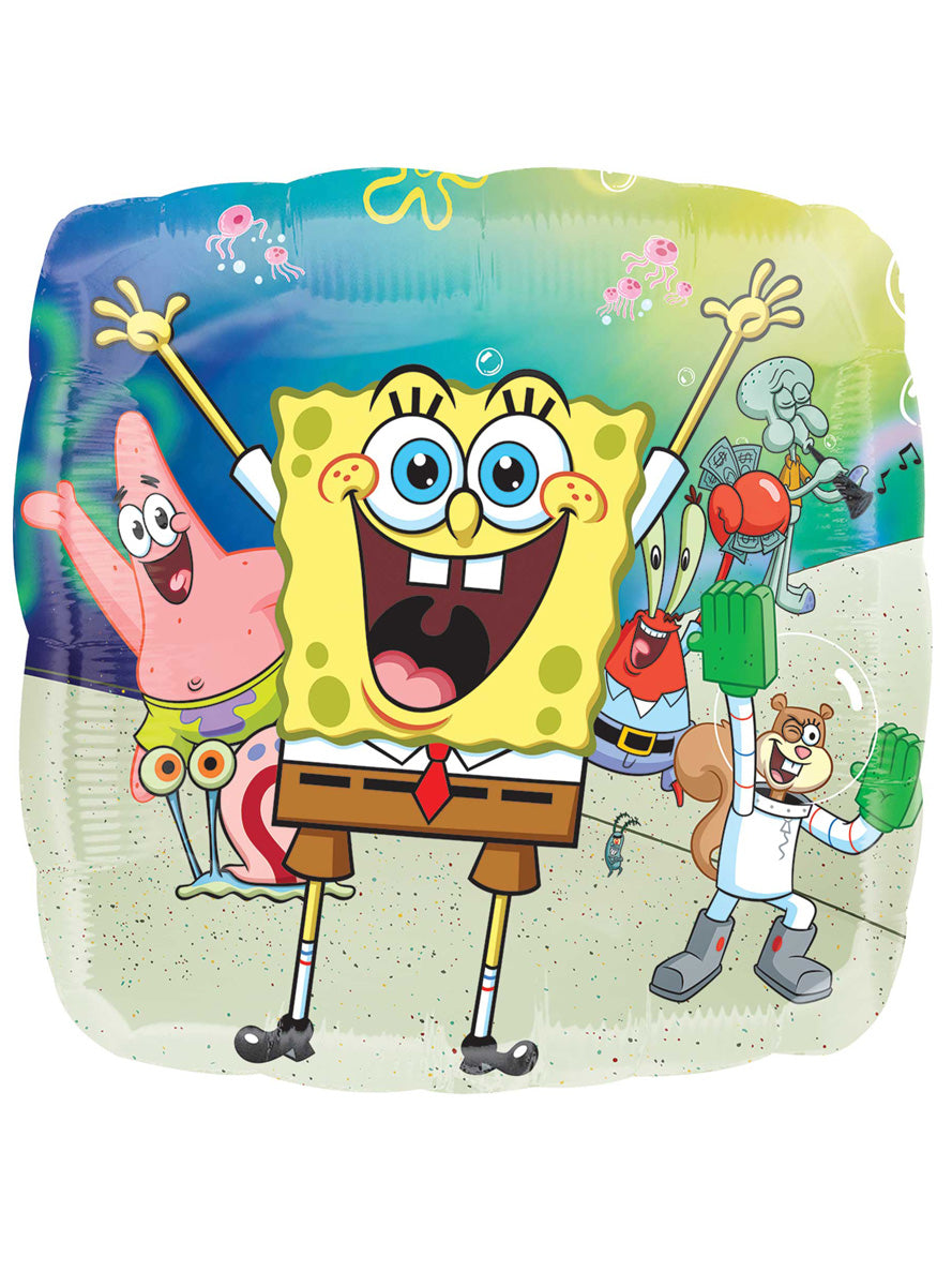 Spongebob Bikini Bottom 45cm Balloon - Main Image