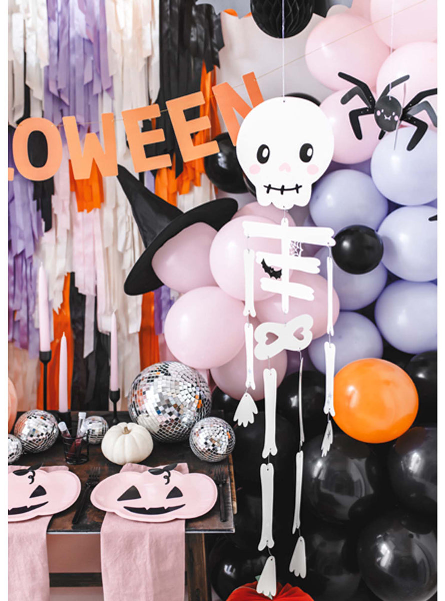 Spooky Friends 110cm Hanging Skeleton Halloween Decoration - Lifestyle Image 3