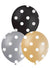 Image of Polka Dots Formal Coloured 10 Pack 30cm Latex Balloons