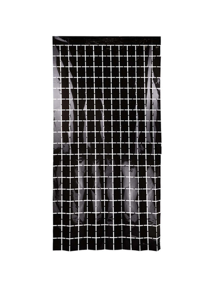 Square Black 200cm Party Backdrop - Main Image