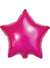 Image of Star Shaped Pink 45cm Foil Balloon