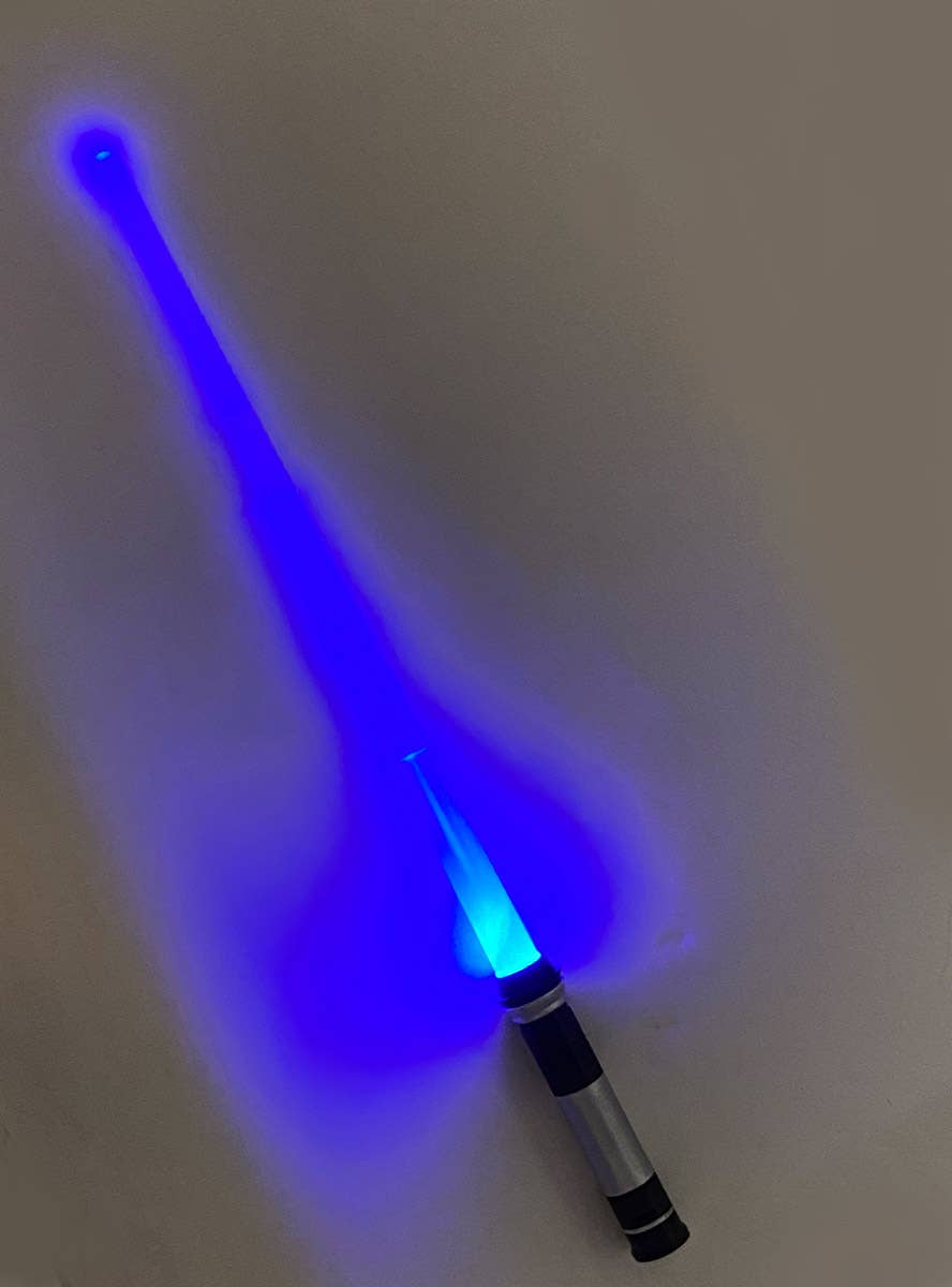 Image of Multi Colour Light Up Lightsaber Costume Weapon - Blue Light Image