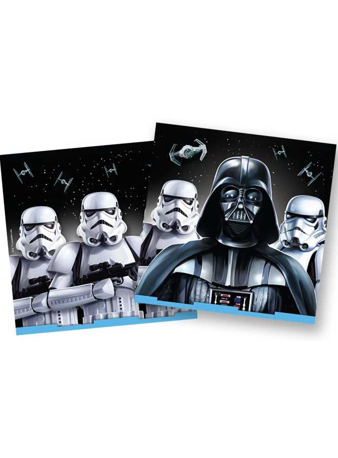 Image Of Star Wars Classic 16 Pack Lunch Napkins