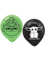 Image Of Star Wars Mandalorian 6 Pack Party Balloons