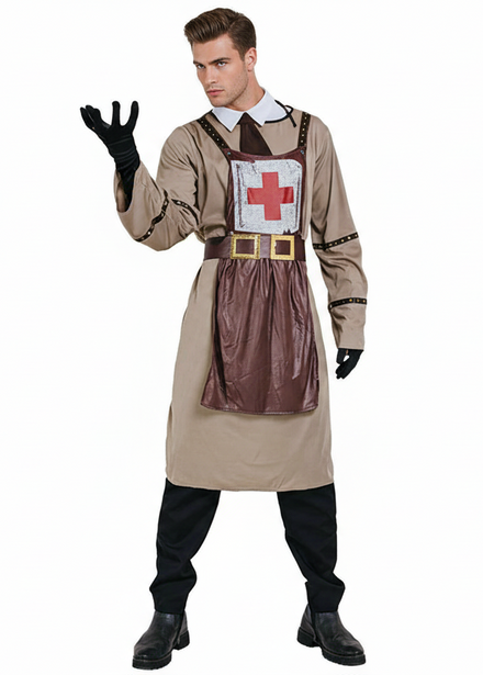 Image of Steampunk Scientist Men's Fancy Dress Costume - main image