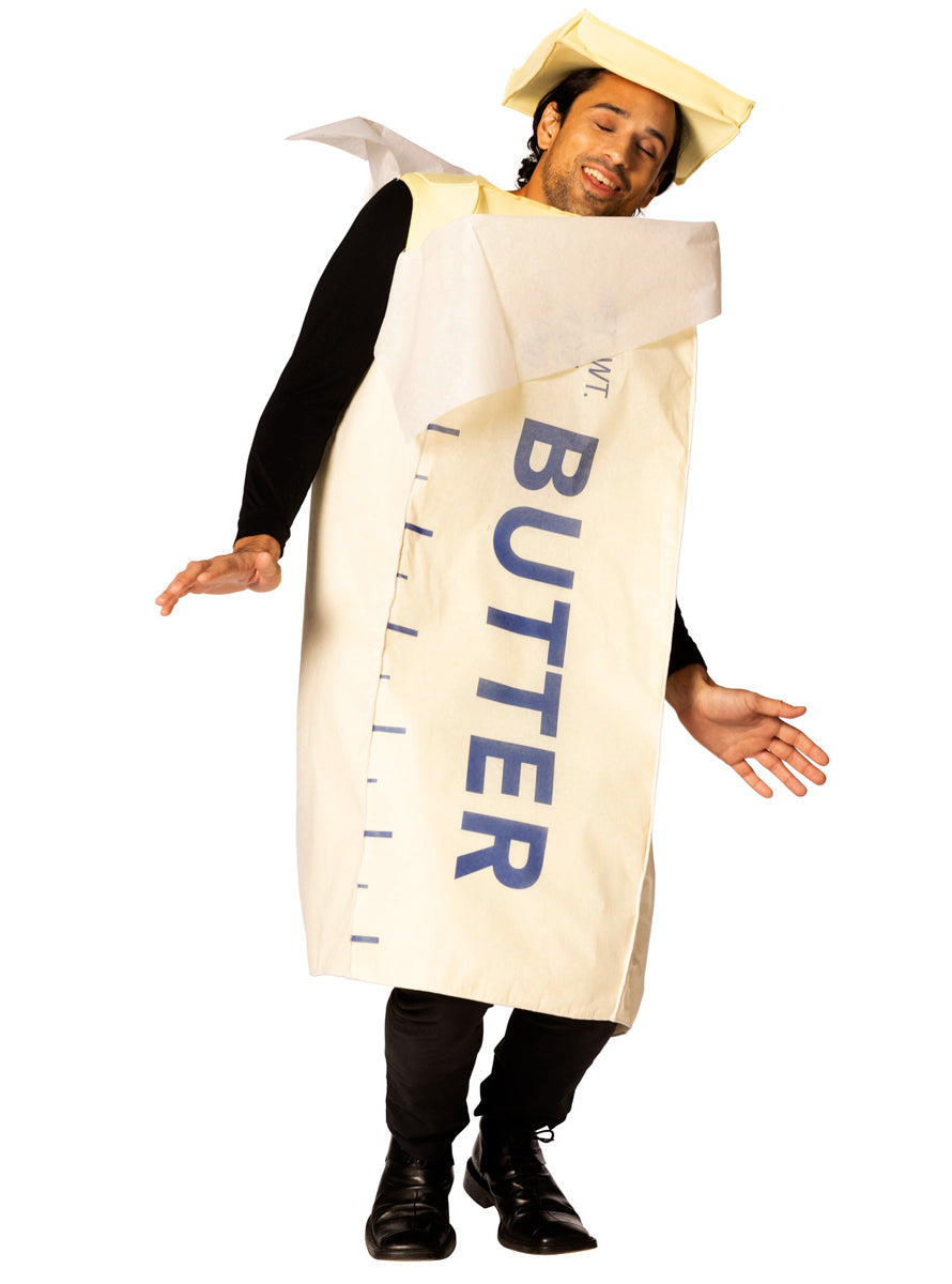Stick of Butter Novelty Adults Costume - Alternative Image 1