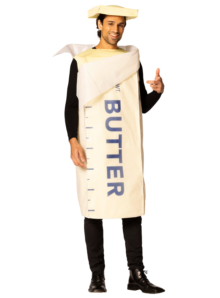 Stick of Butter Novelty Adults Costume - Alternative Image 2