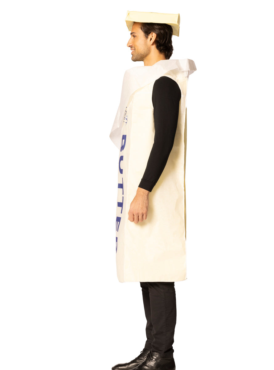 Stick of Butter Novelty Adults Costume - Side Image