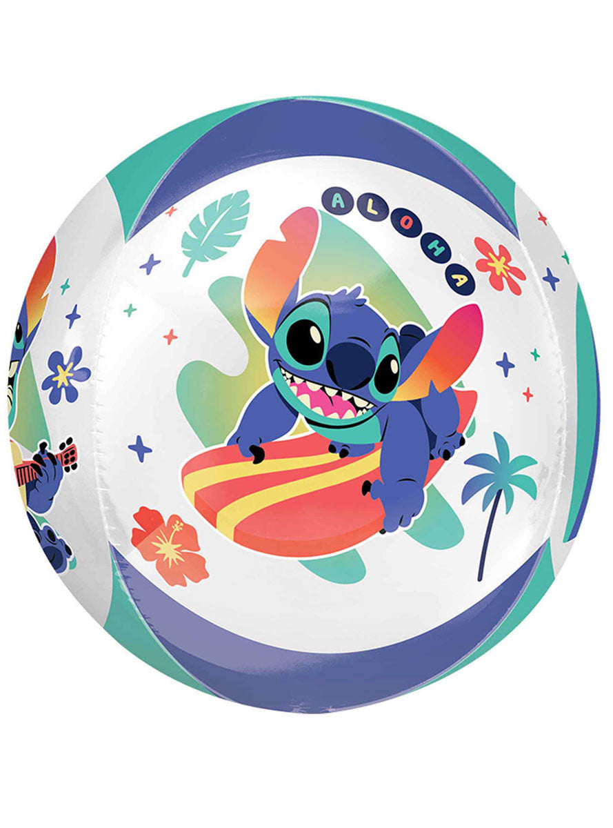 Stitch 40cm Round Orb Balloon – Alternative Image 3